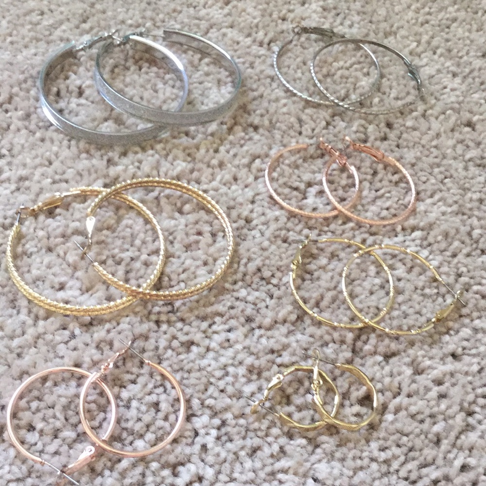 Women’s hoop earrings